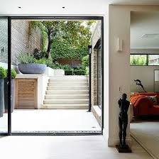 Terraced Sunken Garden Basement Egress London House Basement Conversion Basement Entrance