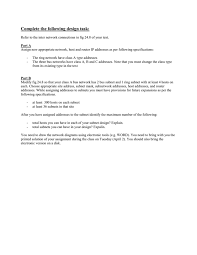 Assignment new design pic : Complete The Following Design Task