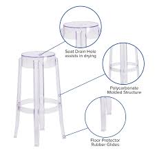 Check spelling or type a new query. 29 75 High Transparent Barstool Restaurant Bar Furniture Overstock 27085567