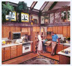 One of our considered design award winners for best professional uk interior, thatched cottage kitchen by fawn interiors, has a larder and a dining table that doubles as a workspace. The Giki Tiki Kitchen Design Decor 1981