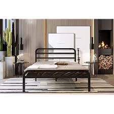 13 inches of clearance under the bed for storage space. Buy Ziyoo Queen Bed Frame With Headboard And Footboard 14 Inch Black Metal Platform Bed Frame No Box Spring Needed Online In Indonesia B084zsvt32