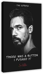 The Expanse TV Show Series Poster Jim Holden Quotes 9 Canvas Wall Art Decor  Print Picture Paintings for Living Room Bedroom Decoration  Frame:24x36inch(60x90cm) : Amazon.ca: Home