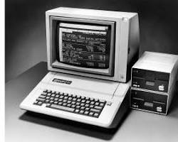 Image of VisiCalc on Apple II