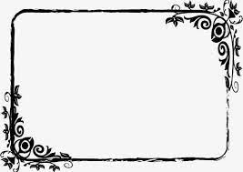 1,000 free border and frame clipart in ai, svg, eps or psd. Black And White Pattern Frame Png Clipart Black Black Clipart Border Frame Frame Clipart Free Png