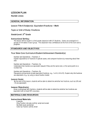 Learn about equivalent fractions with mr. Lesson Plan 4 Equivalent Fractions Fraction Mathematics Lesson Plan