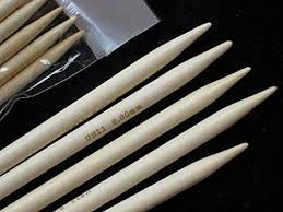 7 inch double pointed point br brand registered bamboo knitting needles size 0 1 2 3 4 5 6 7 8 9 10 10 5 11 13 15 us 7 4 50 mm