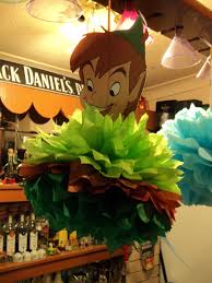 Neverland Party Peter Pan Peter Pan Pom Pom Created Especially For Us By Theme It Party Boxes Perth Wester Party In A Box Peter Pan Party Pirate Party