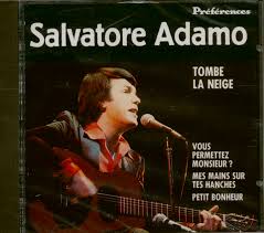 Jun 06, 2021 · el divertido momento se dio cuando los imitadores de salvatore adamo y luis miguel se encontraban en el sillón de riesgo, mientras los demás participantes se presentaban en esta gala e yo soy. Salvatore Adamo Cd Tombe La Neige Cd Bear Family Records