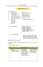 Kali ini kami akan berbagi tentang uraian tugas jabatan pengadministrasi umum. Doc Anjab Bu Selwin Kikii Aprilia Academia Edu