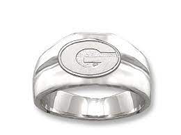 Georgia Bulldogs Ladys Ring Georgia Dawgs Georgia Bulldogs Jewelry Women Rings