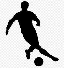 Zur besseren sichtbarkeit wird das wandtattoo in der vorschau in grau statt weiß dargestellt! Clipart Tragbarer Netzwerk Grafik Fussballspieler Silhouette Fussball Png Herunterladen 768 950 Kostenlos Transparent Silhouette Png Herunterladen