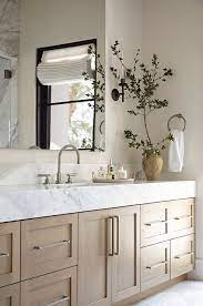 Thick White Marble Bath Vanity