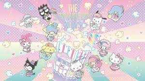 little twin stars wallpaper 2020 六月桌布 日本草莓新聞 kawaii wallpaper sanrio wallpaper anime wall art