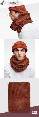 Zara Brown Knit Snood Knitted Snood Snood Zara