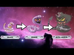 Faithful Arbok Evolution Chart Pokemon Ekans Evolution Chart