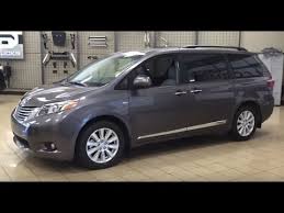 The 2019 toyota sienna is mostly a carryover model. 2017 Toyota Sienna Xle Awd Review Youtube