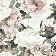 Maybe you would like to learn more about one of these? Anewall Blush Modern Classic Soft Pastel Floral Temporary Wallpaper Kathy Kuo Home