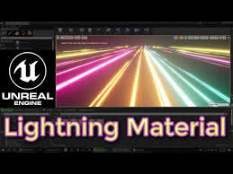 虛幻引擎閃電材料教程 youtube unreal engine tutorial engineering