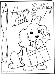 Birthday card coloring pages are a fun way for kids of all ages to develop creativity, focus, motor skills and color recognition. Happy Birthday Coloring Pages For Kids Toddlers Preschoolers Coloring Library