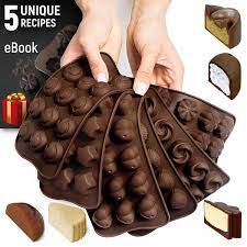 Chocolate recipes chocolate cake chocolates silicone chocolate molds donut maker tool cake funny cake silicone baking mat cake decorating supplies. Silicone Molds For Fat Bombs Ebook With 5 Candy Recipes 6 Pack Silicone Candy Molds Candy
