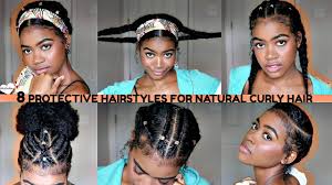 Short stylish hairstyles for black women 2020. Easy Fall Winter Protective Hairstyles For Natural Curly Hair 2018 Youtube