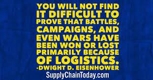 Here's a list of great logistics quotes, including the alexander the great quote, ranked in a top 10 list sun tzu has a tendency to creep me out sometimes, but he's ever so quotable and nails it with. Logistics Quotes Supply Chain Today