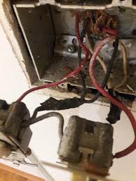 The old fan was connected to two if it weren't for the red wire in the ceiling, i would just wire up everything to the same color (black to black, white to white, and green to bare copper). Replacing 2 Old Light Switches What Kind Of Switches Do I Need Home Improvement Stack Exchange
