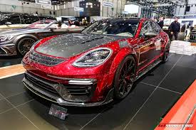 New Mansory Porsche Panamera Live Photos From Geneva Motor Show 2017 Get Our Full Geneva 2017 Coverage Here Porsche Panamera Porsche Sports Car Porsche