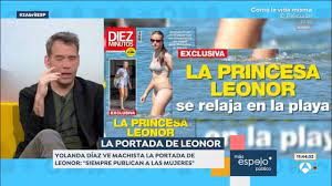 La princesa Leonor protagoniza la portada de la revista Diez Minutos  mientras se da un baño en bikini en las aguas de Uruguay | 📸 La princesa  Leonor protagoniza la portada de