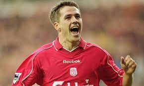 Liverpool international ambassador michael owen with a dead ferret. No 8 Michael Owen Liverpool Fc