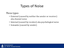 Examples of this type of noise include many people talking at once in a small meeting room or boisterous activity in the lunch room. What Is Semantic Noise Know It Info