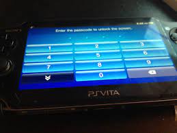 Simply touch the upper right corner and then the bottom left corner, (use two fingers) don't swipe. Playstation Vita Offers More Security To Gamers Just Push Start
