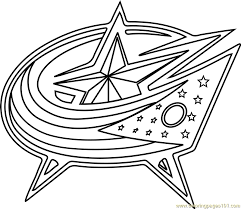 Hgtvremodels shares tips for creating different moods with blue design. Columbus Blue Jackets Logo Coloring Page For Kids Free Nhl Printable Coloring Pages Online For Kids Coloringpages101 Com Coloring Pages For Kids