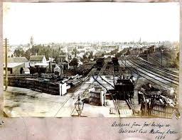 Ballarat East Railway Station Victoria Circa 1886 Melbourne Cool Pictures Eureka