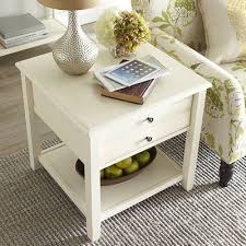 Anywhere Large End Table Antique White White End Tables End Tables Living Room Decor Cozy