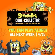 The first was sandy, spongebob, and the worm. cultural references. Nickalive Nickelodeon Usa To Host Spongebob Code Catcher Hallowscream Edition Starting Monday October 19 2020 Nickelodeon Spongebob Spongebob Faces