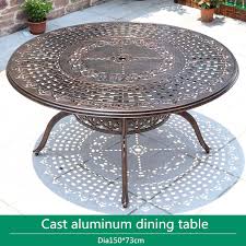We did not find results for: Dia150cm Round Cast Aluminum Patio Dining Table Outdoor Tables For Garden Chairs Durable In Bronze Black Color Buy At The Price Of 399 00 In Aliexpress Com Imall Com