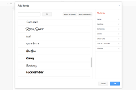 That has a neat and clean texture that's why it provides a . Google Docs Adds More Than 450 Fonts 60 New Templates Time Com