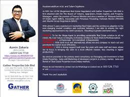 Real estate is a lucrative profession with practitioners receiving up to 3% of professional fees for every successful property transaction. Beli Rumah Jual Rumah Property Negotiator Perunding Hartanah
