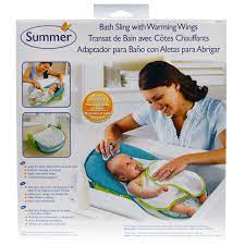What's the best baby bath tub? Summer Infant Bath Sling With Warming Wings 1 Set Iherb