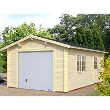Twój market budowlany obi toruń z dużym wyborem produktów w kategorii: Palmako Holzgarage Roger Mit Sektionaltor Natur 360 Cm X 550 Cm Kaufen Bei Obi