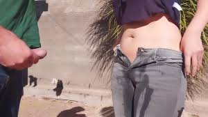 I always piss my pants, so I told him its his turn. Seems he misunderstood,  as he pissed my pants.💦