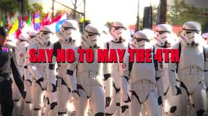 The date was chosen for the pun on the catchphrase may the force be with you as may the fourth be with you. Star Wars Day Attack Ad Say No To May The 4th Youtube