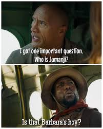 The mere fact that they were making a new jumanji movie in the wake of robin . Jumanji The Next Level Jumanjithenextlevel Jumanjithenextlevel Movie Quotes Funny Good Movies To Watch Funny Movies