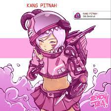 Among Us Pink Cute Art Fan Art Anime Drawings