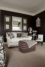 Jws Interiors Llc Affordable Luxury Chocolate Walls Living Room Inspiration White Interior Home Decor