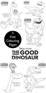 The good dinosaur coloring pages. The Good Dinosaur Colouring Pages In The Playroom