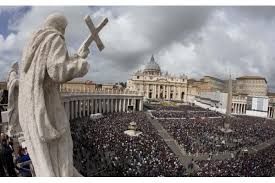 Basilika kepausan santo petrus di vatikan atau lebih dikenal dengan basilika santo petrus adalah sebuah basilika utama katolik di kota vatikan, dikelilingi oleh roma. Rri Siarkan Langsung Prosesi Paskah Di Basilika St Petrus Satu Harapan