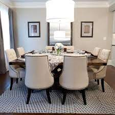 The most common dining room carpet material is wool. Why Carpet Tiles Are The Right Rug For The Dining Room Kitchn
