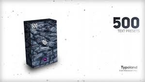 Animation of typing text consist of 3 parts: 500 Text Animation Preset Pack Video Assets Downloads